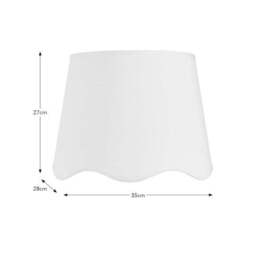 Scalloped Edge Lamp Shade - thumbnail 6