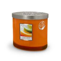Heart and Home Ellipse Citrus Crush Multi Wick Candle - thumbnail 3