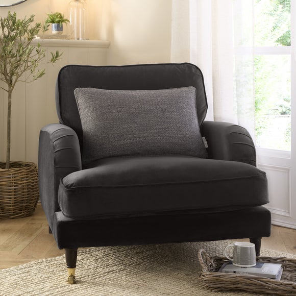 Churchgate Swithland Herringbone Rectangle Cushion Cover - image 1