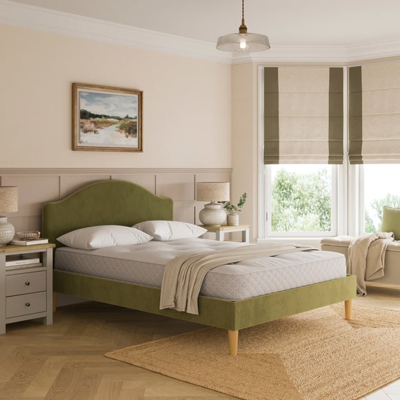 Maylee Velvet Bed Frame - image 1