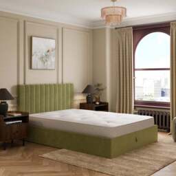 Brandon Velvet Ottoman Bed Frame - thumbnail 2