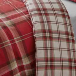 Catherine Lansfield Kelso Check Duvet Cover & Pillowcase Set - thumbnail 5