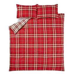 Catherine Lansfield Kelso Check Duvet Cover & Pillowcase Set - thumbnail 6