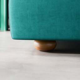 Zoe II Velvet Storage Footstool - thumbnail 5