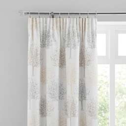 Jacquard Trees Pencil Pleat Curtains - thumbnail 1