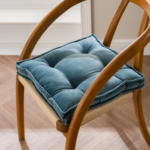 Clara Velvet Gusset Seat Pad - image 1