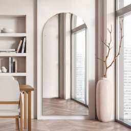 Circuit Arched Bathroom Full Length Wall Mirror - thumbnail 1