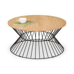 Jersey Round Wire Coffee Table - thumbnail 3
