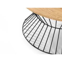 Jersey Round Wire Coffee Table - thumbnail 4