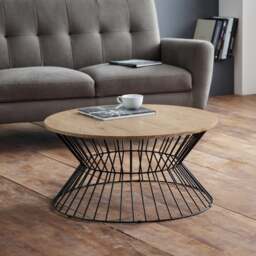 Jersey Round Wire Coffee Table - thumbnail 1