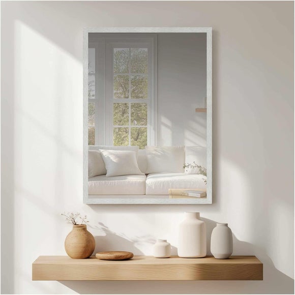 Nielsen Star Brushed Rectangle Wall Mirror - image 1