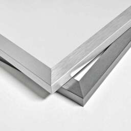 Nielsen Star Brushed Rectangle Wall Mirror - thumbnail 2