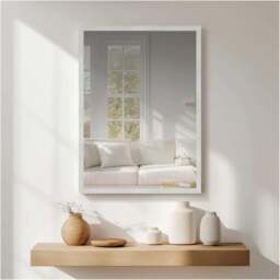 Nielsen Star Brushed Rectangle Wall Mirror
