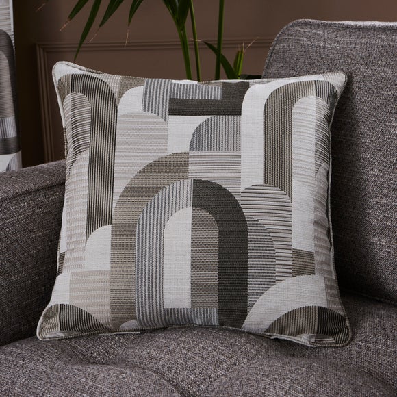 Alvin Geometric Jacquard Cushion - image 1