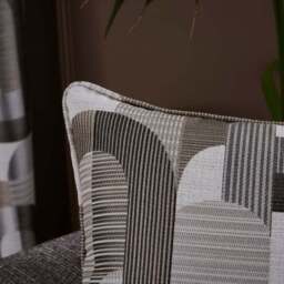Alvin Geometric Jacquard Cushion - thumbnail 2