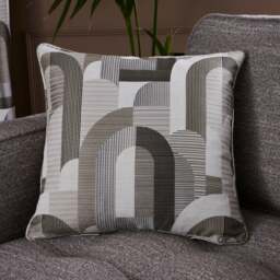 Alvin Geometric Jacquard Cushion