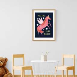 East End Prints Magic Unicorn Print - thumbnail 1