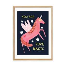 East End Prints Magic Unicorn Print - thumbnail 2