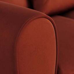 Blake Curved Arm Opulent Velvet 2 Seater Sofa - thumbnail 5