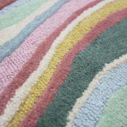 Abstract Flow Wool Rug - thumbnail 2