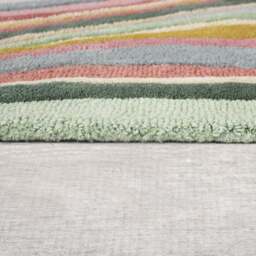 Abstract Flow Wool Rug - thumbnail 4