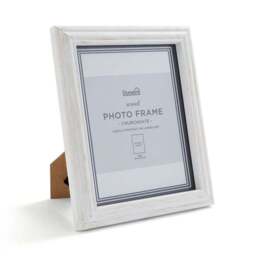 Churchgate Washed Wooden White Photo Frame - thumbnail 4
