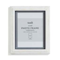Churchgate Washed Wooden White Photo Frame - thumbnail 3
