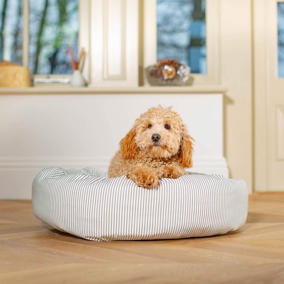 Lords and Labradors Striped Donut Dog Bed - image 1