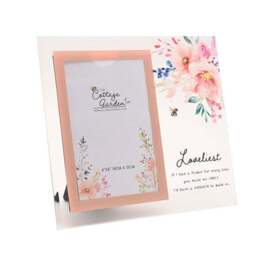 The Cottage Garden Floral Glass Photo Frame - thumbnail 2