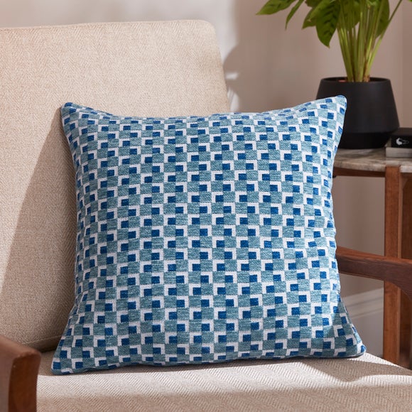 Chenille Jaquard Square Cushion Cover - image 1