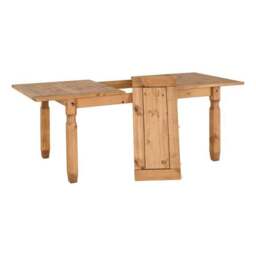 Corona 6-8 Seater Rectangular Extendable Dining Table, Pine - thumbnail 2