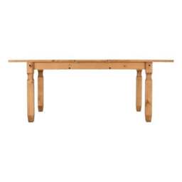 Corona 6-8 Seater Rectangular Extendable Dining Table, Pine - thumbnail 4