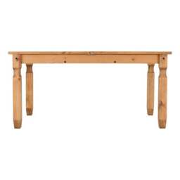 Corona 6-8 Seater Rectangular Extendable Dining Table, Pine - thumbnail 3