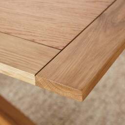 Xavi 6-8 Seater Rectangular Extendable Dining Table, Oak - thumbnail 6