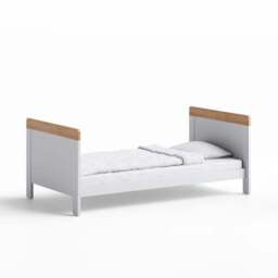 Little Acorns Classic Oak Effect Cot Bed - thumbnail 4