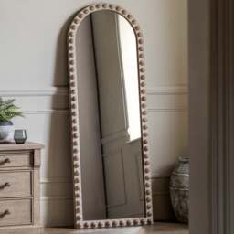 Lio Arched Full Length Leaner Mirror - thumbnail 1