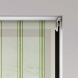Folkstone Stripe Sheer Fire Retardant Made to Measure Roller Blind - thumbnail 5
