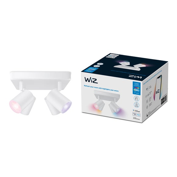 WiZ Imageo Smart 4 Light LED Adjustable Semi Flush Spotlight - image 1