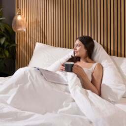 Snuggledown Retreat V Shape Firm Pregnancy Pillow - thumbnail 5