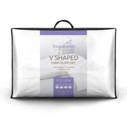 Snuggledown Retreat V Shape Firm Pregnancy Pillow - thumbnail 1