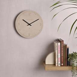 Interval Narrow Baton Resin Wall Clock - thumbnail 1