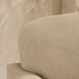 Arthur Linen Chenille Corner Chaise Sofa - thumbnail 4