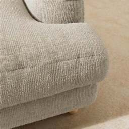 Arthur Waffle Chenille Corner Chaise Sofa - thumbnail 2