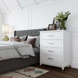 Cosmo Living Westerleigh 4 Drawer Chest - thumbnail 1