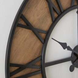 Fulton Industrial Skeleton Wall Clock - thumbnail 2