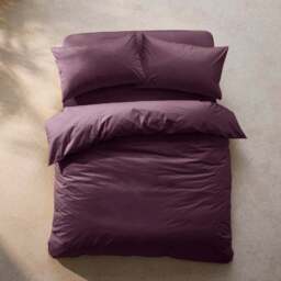 100% Egyptian Cotton 220 Thread Count Standard Pillowcase Pair - thumbnail 2