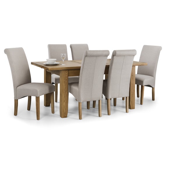 Astoria 6 Seater Dining Table and 6 Rio Chairs - image 1