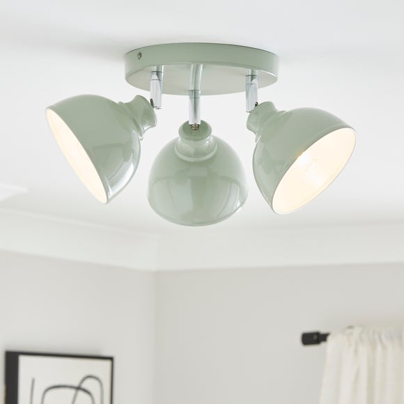Galley 3 Light Adjustable Semi Flush Spotlight - image 1