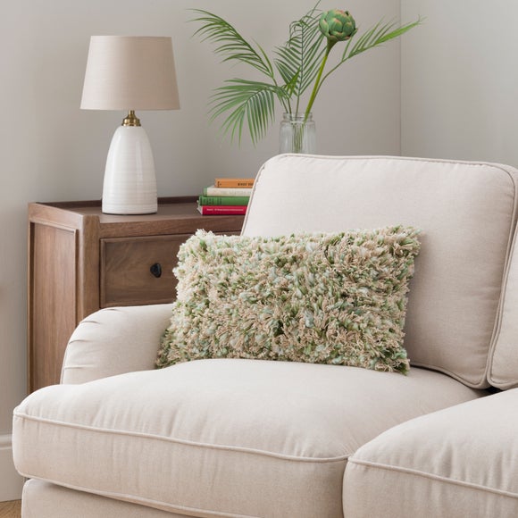 Ava Fluffy Texture Rectangle Cushion - image 1