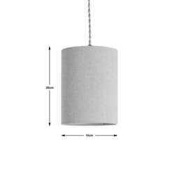 Zenna Cylinder Lamp Shade - thumbnail 3